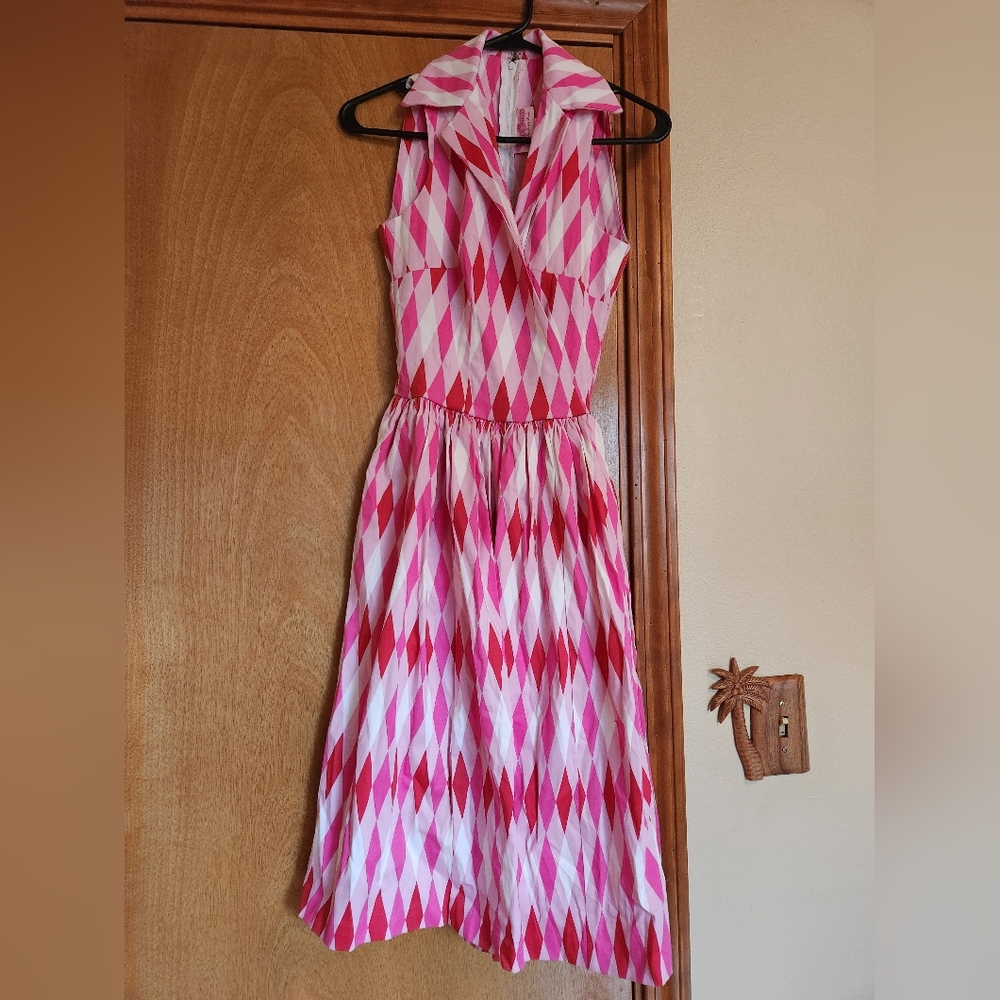 PUG Xs pink harlequin Edie